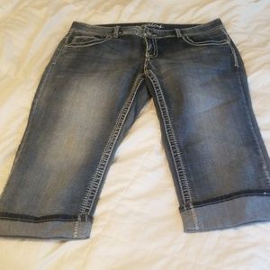 Maurices cropped jeans